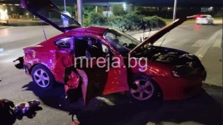 Пиян и дрогиран катастрофира на 4-ти километър в София