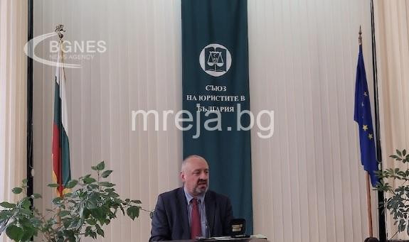 Ясен Тодоров получи почетния знак на Съюза на юристите в България