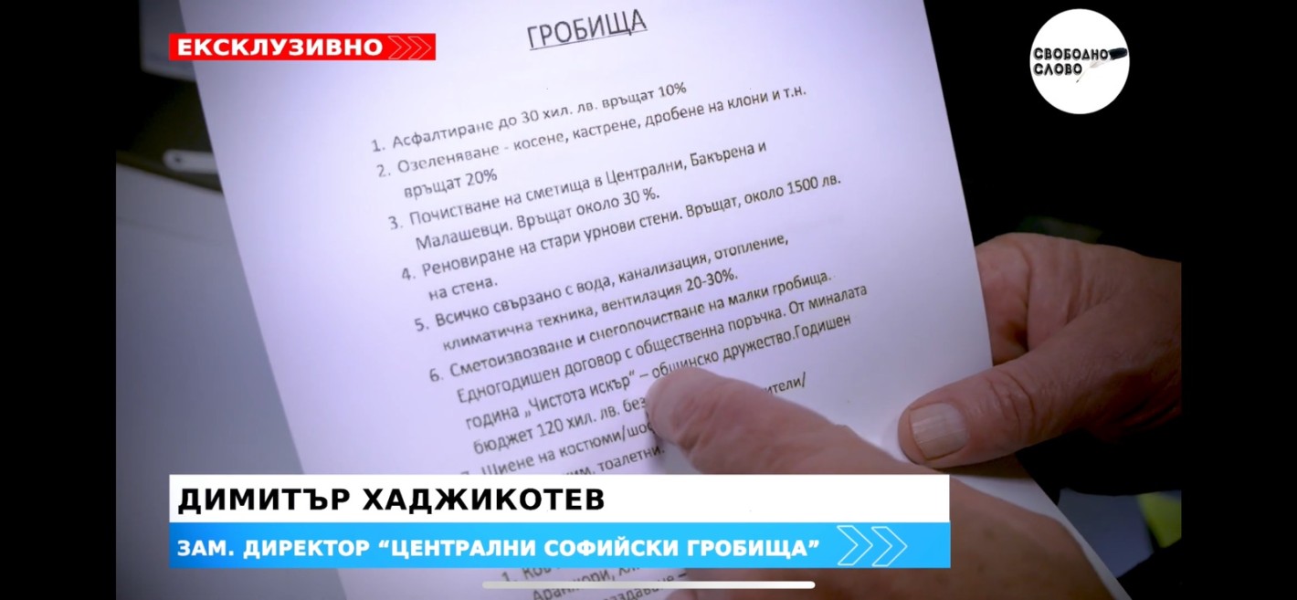 Ексклузивно в mreja.bg.! Кой иска да приватизира софийските гробища? Първа част (ВИДЕО)