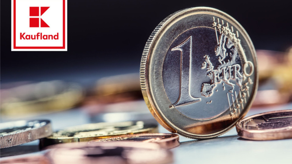 Kaufland започва да изписва сумите на сметките върху касовите си бонове в евро от днес