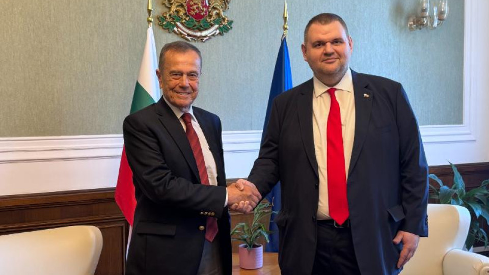 Делян Пеевски, лидер на ДПС и ПГ на ДПС-НОВО НАЧАЛО се срещна с Турхан Генчоглу, почетен председател на BRTK
