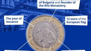 Шефката на Европейската централна банка показа българските евромонети (снимки)