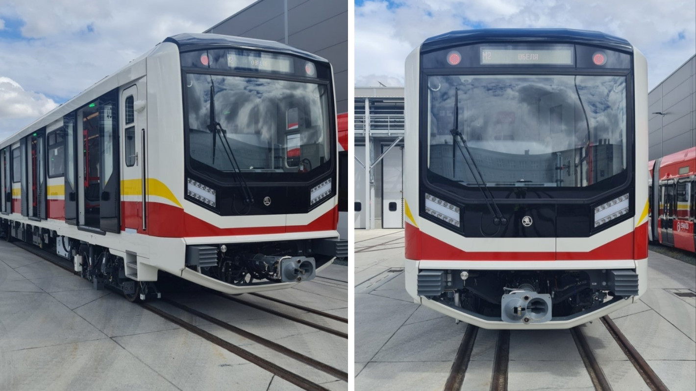 "Шкода" показа новите софийски метровлакове за 66 милиона евро (видео/снимки)