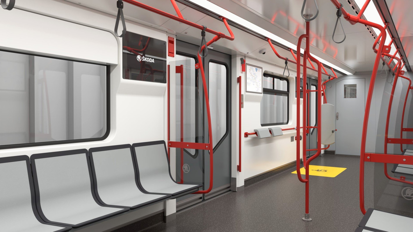 "Шкода" показа новите софийски метровлакове за 66 милиона евро (видео/снимки)