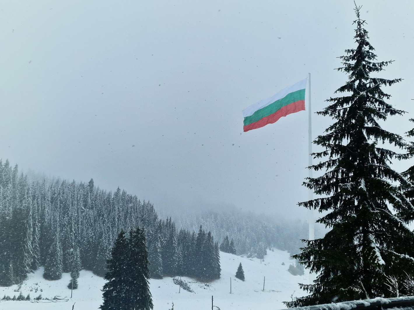 Голямо свлачище затрудни движението по пътя Пловдив-Смолян, над 20 см. сняг напрупа на Пампорово (снимки)