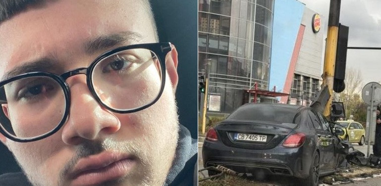 МЕЛЕ! Синчето на ортопеда от “Полимед” АД Насер Мохамад се размаза с мощен “Мерцедес”. Ще го покрие ли баща му?