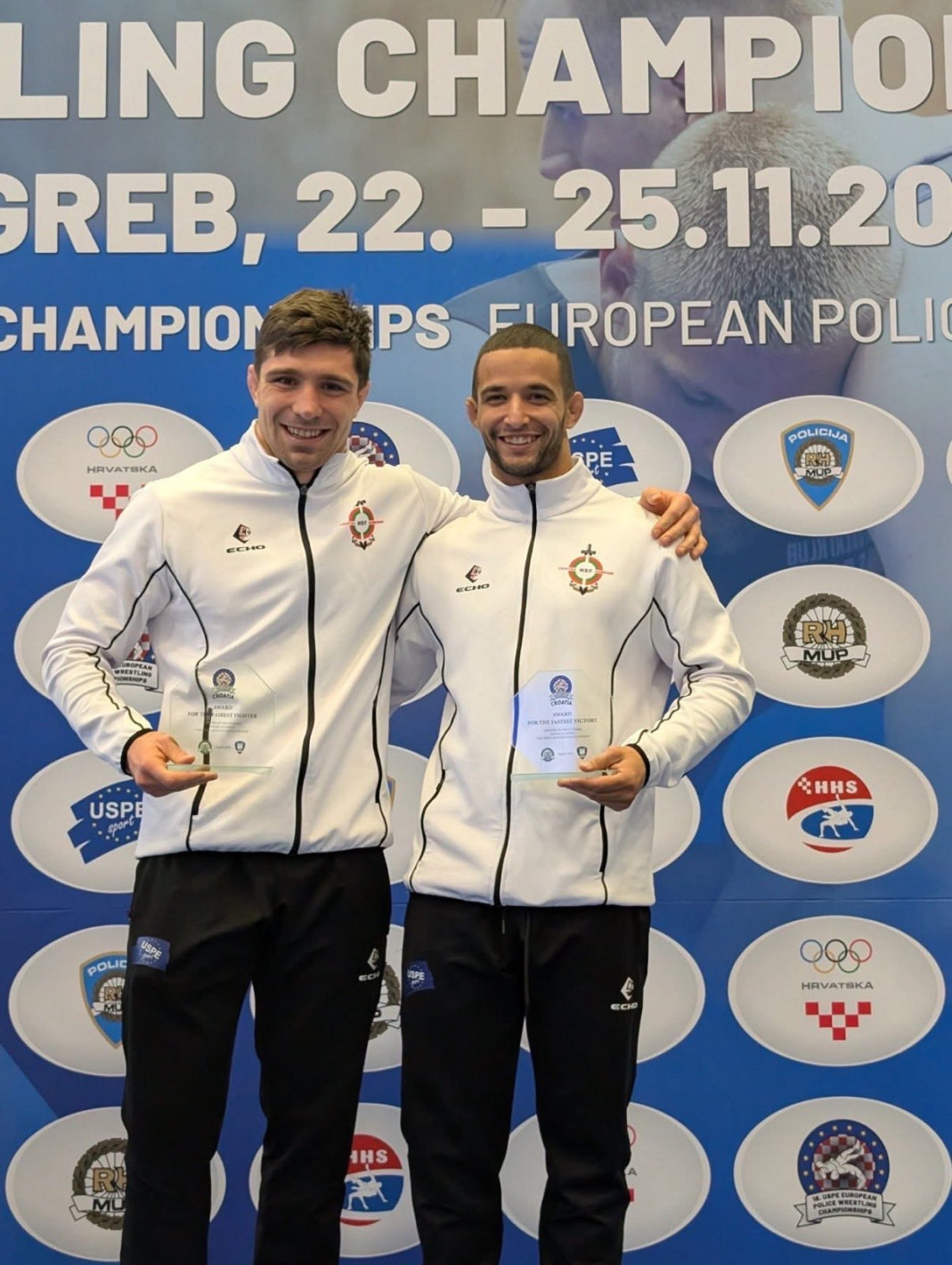 ИСТОРИЧЕСКИ УСПЕХ ЗА БЪЛГАРСКИТЕ ПОЛИЦАИ! 8 златни медала на Европейското първенство по борба в Хърватия