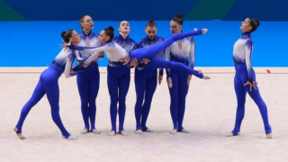 Националният отбор на България за жени е световен шампион по естетическа групова гимнастика