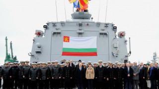 Военноморските сили получиха първия нов многофункционален модулен патрулен кораб