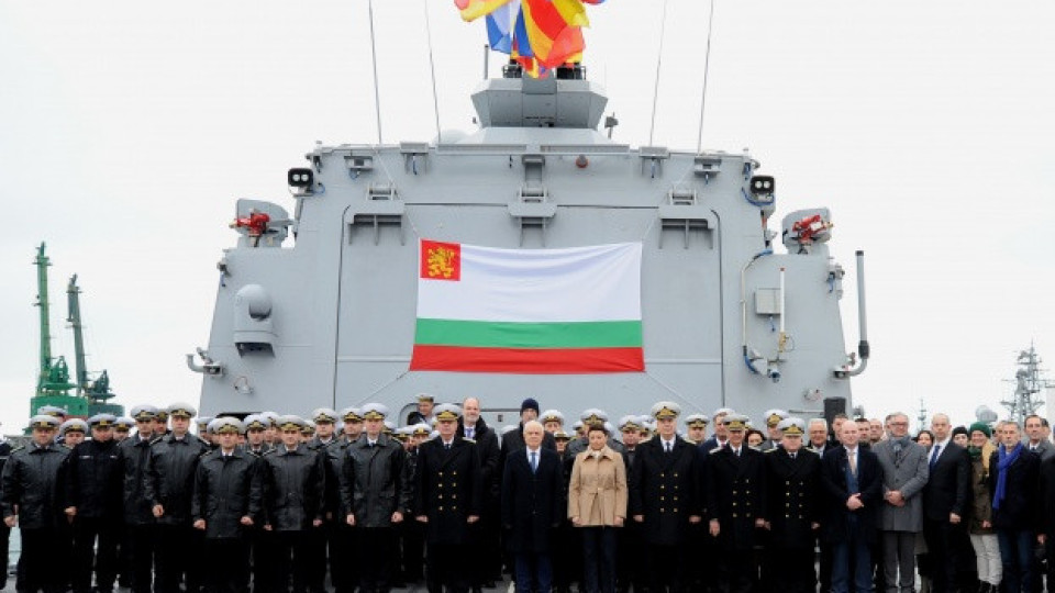 Военноморските сили получиха първия нов многофункционален модулен патрулен кораб