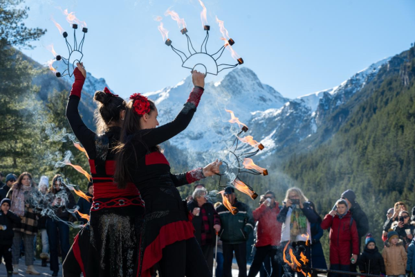 Мальовица посрещна зимния сезон със зелени политики и вълнуващи думи