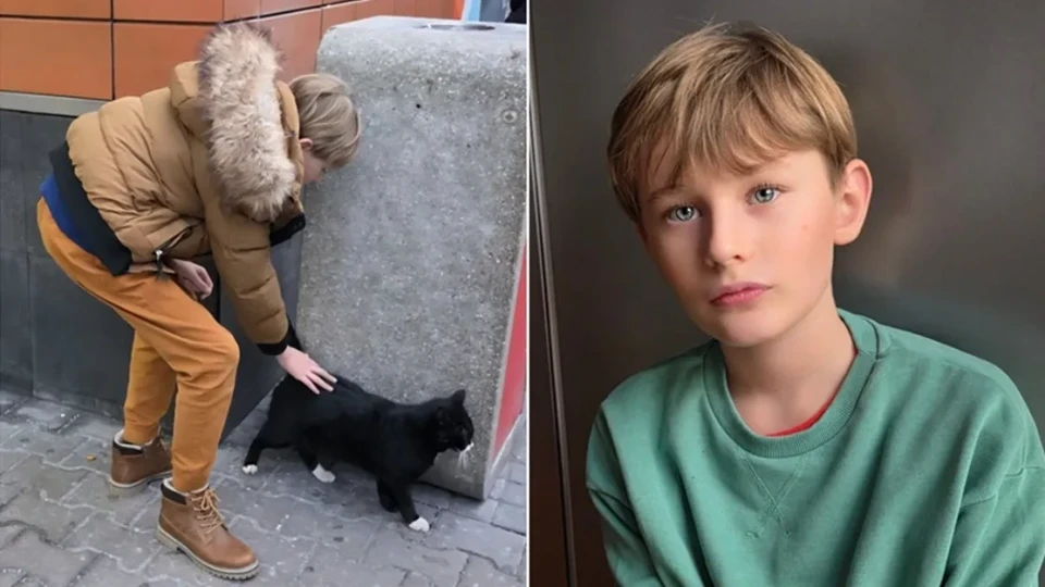 Филип и котката: Как едно момче с аутизъм показа смелост и състрадание