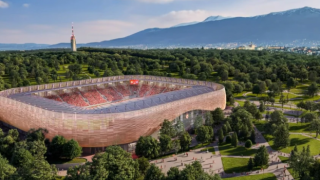 ЦСКА показа невиждан за България стадион