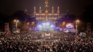 Виена посреща Нова година под знака на Евровизия 2026