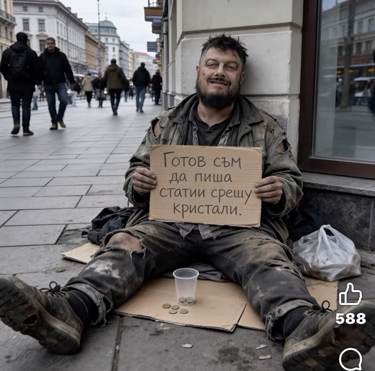БАРЕКОВ, друсан на куче: Готов съм да пиша статии срещу кристали (БРУТАЛНО ВИДЕО)