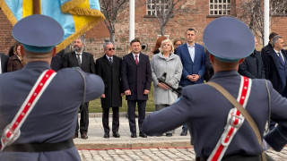 Ръководството на ДПС и ПГ на ДПС-НОВО НАЧАЛО присъстваха на официалната церемония за отбелязване на Националния празник - 3 март
