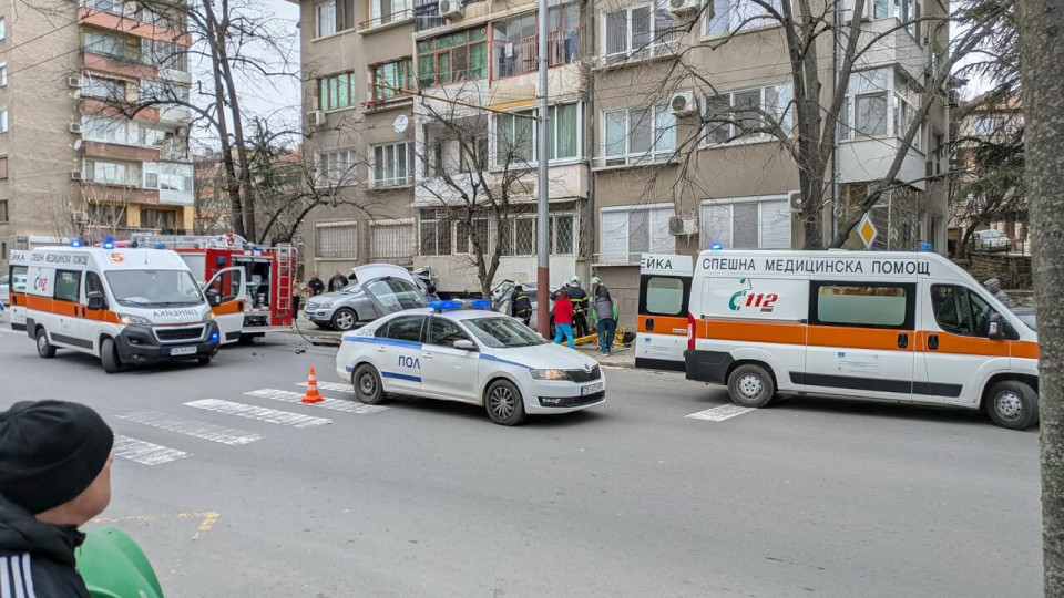 22-годишна помете мъж на тротоар в Стара Загора