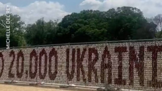 Плюшени мечета във Вашингтон насочват вниманието към изчезналите украински деца