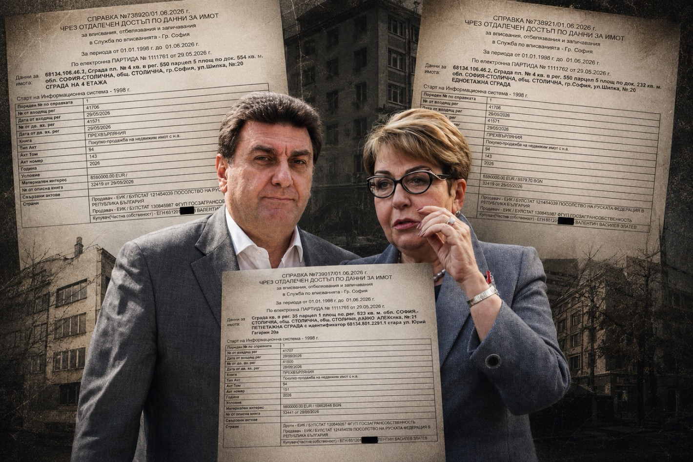 САНКЦИИ НЕ ГО ЛОВЯТ! Валентин Златев купи на ръба на закона емблематични сгради на руското посолство (ЕКСКЛУЗИВНИ ДОКУМЕНТИ)