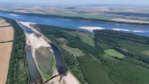 Критично ниското ниво на Дунав разкри древни находки край Русе